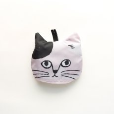 画像6: 【松尾ミユキ / Matsuo Miyuki】携帯用ねこバッグ　エコバッグ｜Pocketable cat bag｜｜選べる４種類♪ Chloe/Pepper/Noisettes/Pumpkin｜猫ねこネコcat (6)