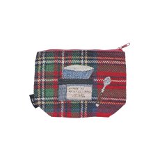 画像7: 【松尾ミユキ / Matsuo Miyuki】Matsuo Miyuki Pouch ポーチ｜４種類から選べる♪ Tabby/Hacu/Stripe/Ruru｜ 猫ネコcat (7)
