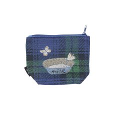 画像5: 【松尾ミユキ / Matsuo Miyuki】Matsuo Miyuki Pouch ポーチ｜４種類から選べる♪ Tabby/Hacu/Stripe/Ruru｜ 猫ネコcat (5)