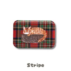 画像5: 【松尾ミユキ / Matsuo Miyuki】スタンド ミラー鏡 S Stand Mirror S｜選べる４種類♪ Ruru/Stripe/Hacu/Tabby｜猫ねこネコcat (5)