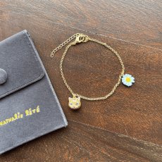 画像2: ナタリー・レテ / Nathalie Lete｜＼送料込み／Bracelet　ブレスレット　マヤ｜Maya｜ねこ猫ネコキャットcat (2)