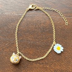 画像4: ナタリー・レテ / Nathalie Lete｜＼送料込み／Bracelet　ブレスレット　マヤ｜Maya｜ねこ猫ネコキャットcat (4)