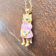 画像8: ナタリー・レテ / Nathalie Lete｜＼送料込み／Necklace　ネックレス　マヤードレス｜Maya-dress｜ねこ猫ネコキャットcat (8)