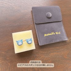画像7: ナタリー・レテ / Nathalie Lete｜＼送料込み／Pierce Blue cat　ピアス　ブルーキャット｜ねこ猫ネコキャットcat (7)