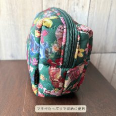 画像2: ナタリーレテ / Nathalie Lete｜Quilted Box Pouch Cats キルト ボックスポーチ キャッツ｜キルテッド キルティング ナタリー・レテ｜ 猫ねこネコキャットcat (2)