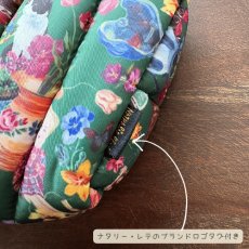 画像6: ナタリーレテ / Nathalie Lete｜Quilted Box Pouch Cats キルト ボックスポーチ キャッツ｜キルテッド キルティング ナタリー・レテ｜ 猫ねこネコキャットcat (6)
