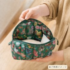 画像7: ナタリーレテ / Nathalie Lete｜Quilted Box Pouch Cats キルト ボックスポーチ キャッツ｜キルテッド キルティング ナタリー・レテ｜ 猫ねこネコキャットcat (7)