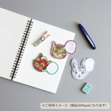 画像5: ナタリー・レテ / Nathalie Lete｜付箋3点セット Mini Sticky memo Black cat / Maya ＋ Sticky memo Maya｜猫柄ふせん ブックマーク・吹き出しデザイン｜ねこ猫ネコキャットcat (5)
