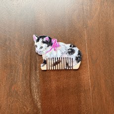 画像4: 【ナタリー・レテ / Nathalie Lete】Comb Kitten｜コーム　子猫コネコこねこ｜ヘアアクセサリー｜くし｜櫛｜ねこ猫ネコキャットcat (4)