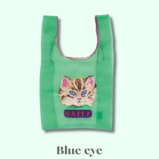 画像6: 【Nathalie Lete】Organdy Bag S｜ナタリー・レテ　透け感オーガンジーレースバッグS猫刺繍｜選べる4種類　Maya/Gray cat/Blue eye/Black cat｜猫ねこネコ (6)