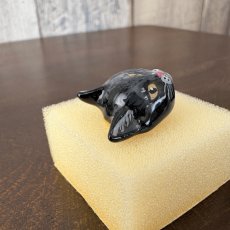 画像5: 【ナタリー・レテ / Nathalie Lete】Brooch Black cat｜黒猫 ブローチ ブラックキャット｜アクセサリー｜ねこネコ猫catキャット (5)
