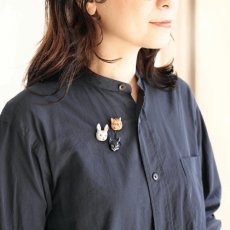 画像11: 【ナタリー・レテ / Nathalie Lete】Brooch Maya｜ブローチ マヤ｜アクセサリー｜ねこネコ猫catキャット (11)