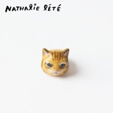 画像1: 【ナタリー・レテ / Nathalie Lete】Brooch Maya｜ブローチ マヤ｜アクセサリー｜ねこネコ猫catキャット (1)