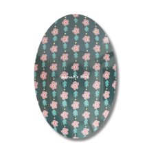 画像6: 【ナタリー・レテ / Nathalie Lete】＼４枚セット／ Glass Oval plate｜4点セット ガラスプレート皿 だ円｜Tabby cat / Black cat / Blue eye / Maya｜ねこ猫ネコ (6)