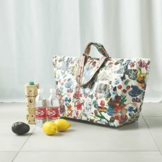 画像1: 【ナタリー・レテ / Nathalie Lete】Keep cool bag L Cats｜レジカゴ対応 保温＆保冷クーラーバッグ【 L 】｜ねこ猫ネコcat (1)