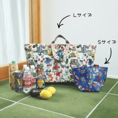 画像5: 【ナタリー・レテ / Nathalie Lete】Keep cool bag S Cats｜保温＆保冷クーラーバッグ【 S 】ランチトート｜ねこ猫ネコcat (5)