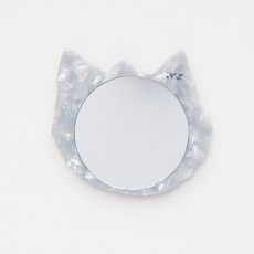 画像10: ナタリー・レテ / Nathalie Lete｜Mirror ミラー｜ねこの顔型ミラー｜4種類から選べる Tabby cat / Black cat / Gray cat / Maya｜携帯用鏡｜猫ねこネコキャットcat (10)