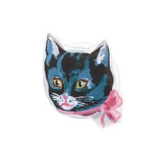 画像7: 【ナタリー・レテ / Nathalie Lete】Phone grip スマホグリップ 「Black cat」｜スマホリング携帯電話アクセサリー・スマホスタンド｜落下防止・片手操作・安定化・手ブレ軽減・指楽負担軽減｜ねこ猫ネコcat (7)