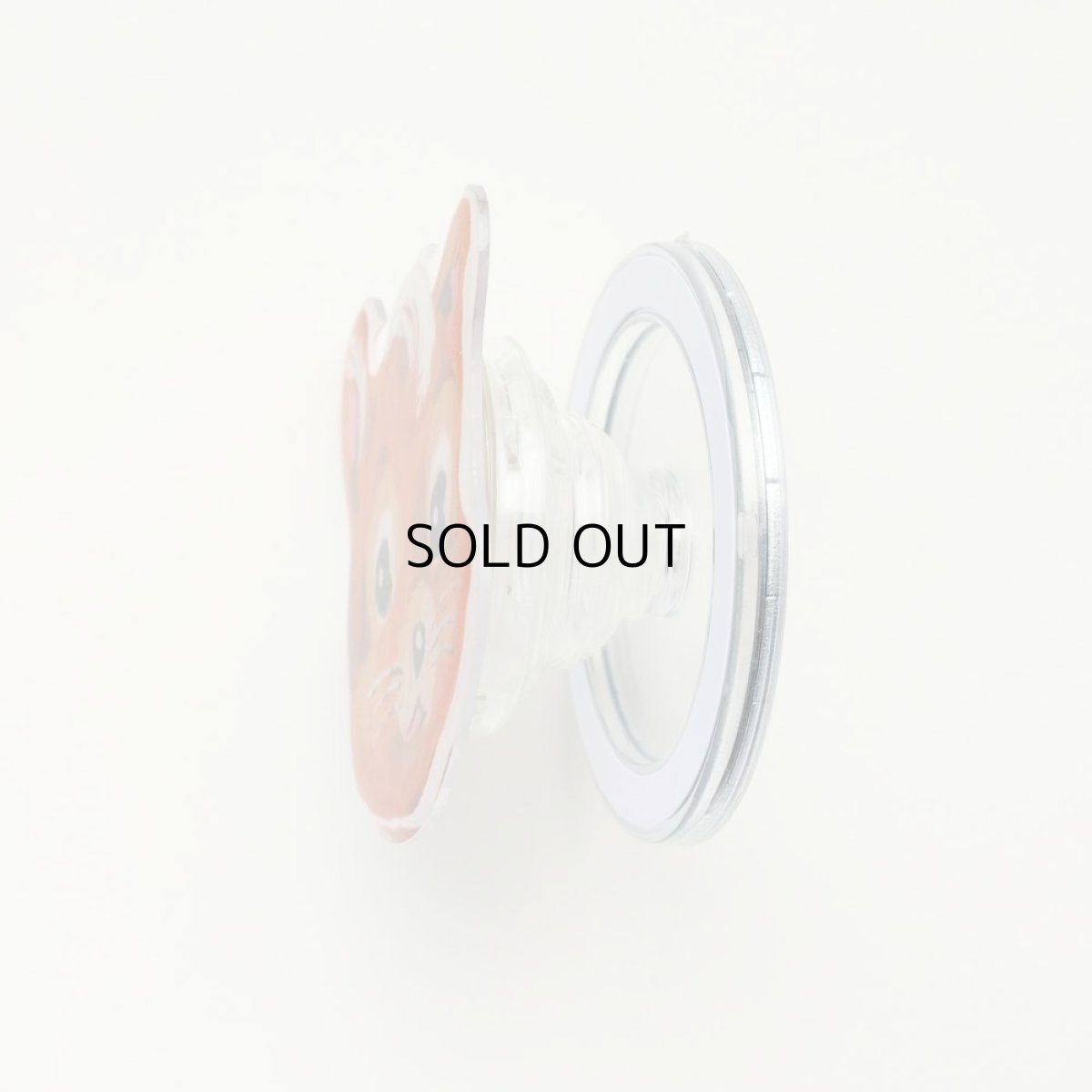 画像4: 【ナタリー・レテ / Nathalie Lete】Phone grip スマホグリップ 「Maya」｜スマホリング携帯電話アクセサリー・スマホスタンド｜落下防止・片手操作・安定化・手ブレ軽減・指楽負担軽減｜ねこ猫ネコcat (4)