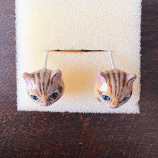 画像3: 【ナタリー・レテ / Nathalie Lete】Pierce Maya｜ピアス マヤ｜アクセサリー｜ねこネコ猫catキャット (3)