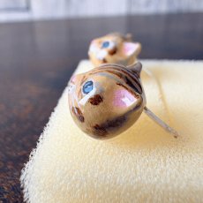 画像4: 【ナタリー・レテ / Nathalie Lete】Pierce Maya｜ピアス マヤ｜アクセサリー｜ねこネコ猫catキャット (4)