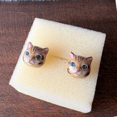 画像6: 【ナタリー・レテ / Nathalie Lete】Pierce Maya｜ピアス マヤ｜アクセサリー｜ねこネコ猫catキャット (6)