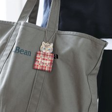 画像12: 【Nathalie Lete】Key Chain mirror Cat51123｜キーチェーンミラー　キャット51123｜選べる4種類♪Maya/Gray cat/Blue eye/Black cat (12)