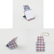 画像8: 【Nathalie Lete】Key Chain mirror Cat51123｜キーチェーンミラー　キャット51123｜選べる4種類♪Maya/Gray cat/Blue eye/Black cat (8)