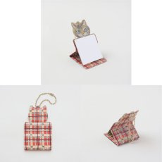 画像6: 【Nathalie Lete】Key Chain mirror Cat51123｜キーチェーンミラー　キャット51123｜選べる4種類♪Maya/Gray cat/Blue eye/Black cat (6)