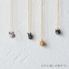画像4: 【ナタリー・レテ / Nathalie Lete】Necklace Black cat ネックレス ブラック キャット 黒猫アクセサリー｜猫ネコcat (4)