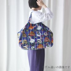 画像5: 【ナタリー・レテ / Nathalie Lete】Pocketable Cats-YE 携帯用 エコバッグ キャッツ-イエロー｜猫ネコねこcat (5)