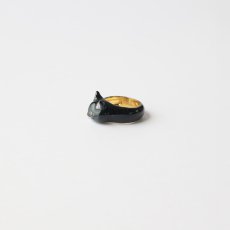 画像4: 【ナタリー・レテ / Nathalie Lete】Ring Black cat Size:11 指輪 リング ブラック キャット 11号 黒猫アクセサリー｜猫ネコcat (4)
