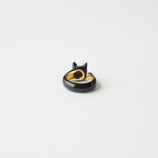 画像3: 【ナタリー・レテ / Nathalie Lete】Ring Black cat Size:11 指輪 リング ブラック キャット 11号 黒猫アクセサリー｜猫ネコcat (3)
