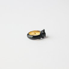 画像2: 【ナタリー・レテ / Nathalie Lete】Ring Black cat Size:11 指輪 リング ブラック キャット 11号 黒猫アクセサリー｜猫ネコcat (2)