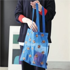 画像2: 【Nathalie Lete】Organdy Tote bag｜ナタリー・レテ　オーガンジートートバッグ｜4種類から選べる♪Maya/Gray cat/Blue eye/Black cat｜猫ねこネコ (2)