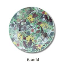 画像8: 【Nathalie Lete】 プレート 16.5cm｜ナタリーレテ｜Jangle／Bambi／Cat／Bird｜猫　ネコ　cat｜ (8)