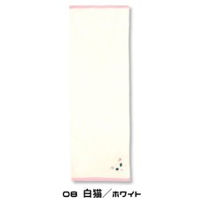 画像12: 【うちの子メイト / Uchinoko mate】にゃんこシリーズ 今治タオル うちのニャンコ 毛並みロングフェイスタオル｜選べる♪ 茶虎/ぶち/ハチワレ/サバトラ/ミケ/ロゼット/黒猫/白猫/シャム/錆サビ/ハチワレクリーム/ハチワレ茶｜ねこネコ (12)