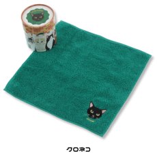 画像11: 【うちの子メイト / Uchinoko mate】Uchinoko うちのニャンコ にゃんこシリーズ 今治タオル｜オーガニックコットンハンカチ｜6種類から選べる  シャム / スコ / ノルウェージャン / サバトラ / クロ / ハチワレ｜ねこ猫ネコ (11)