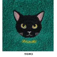 画像12: 【うちの子メイト / Uchinoko mate】Uchinoko うちのニャンコ にゃんこシリーズ 今治タオル｜オーガニックコットンハンカチ｜6種類から選べる  シャム / スコ / ノルウェージャン / サバトラ / クロ / ハチワレ｜ねこ猫ネコ (12)