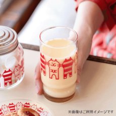 画像2: 【アデリアレトロ / ADERIA RETRO】＼２個セット／アデリアアレンジ　ガラス製コップ「アデリアアレンジ コップ9　キャット」昭和レトロ復刻｜ねこ猫ネコキャットcat (2)