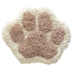 画像1: 【AND PACKABLE／アンドパッカブル】猫の肉球型もこもこチェアパッド　◆ 肉球 | 猫 | ネコ | cat ◆ (1)