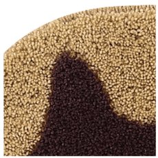 画像4: 【アツコ マタノ / Atsuko Matano】マタノアツコ チェアマット MEME｜2種類から選べる キャメル / アイボリー｜俣野温子｜ねこ猫ネコcat (4)