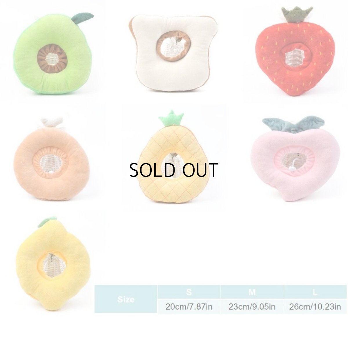 画像4: 国内発送|エリザベスカラー いちご Mサイズ|ソフトタイプ|もこもこ食パン 中綿入り|手術後の傷やケガの保護 コスプレ 記念撮影 (4)