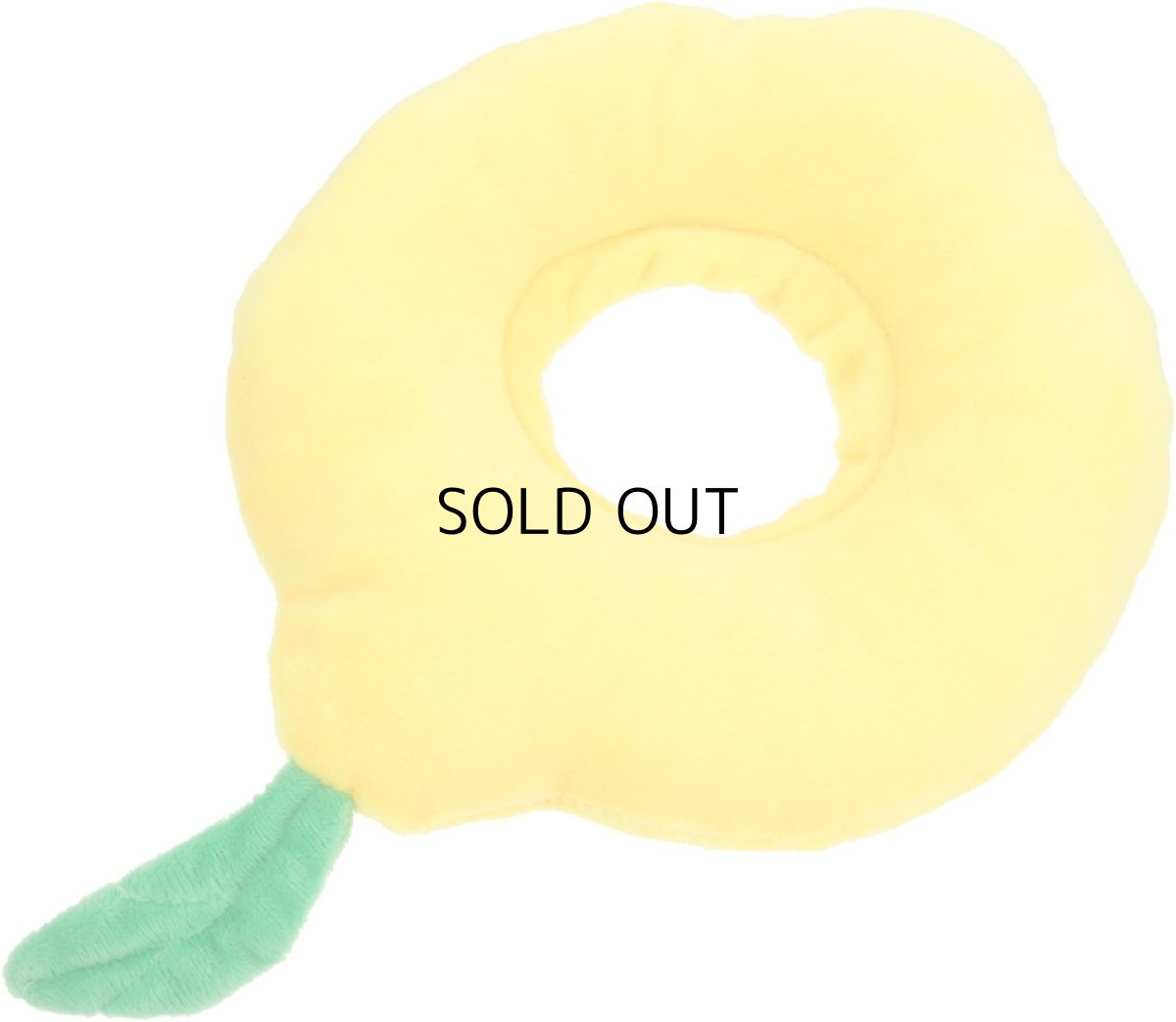 画像2: 国内発送|エリザベスカラー レモン Mサイズ|ソフトタイプ|もこもこ食パン 中綿入り|手術後の傷やケガの保護 コスプレ 記念撮影 (2)