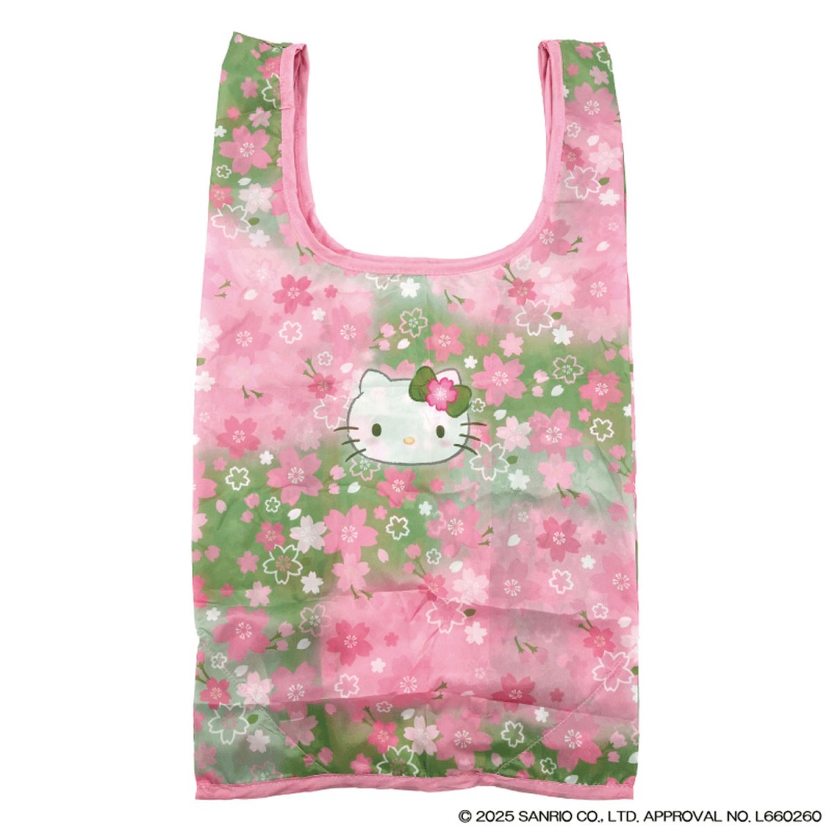 画像3: ハローキティ / HELLO KITTY｜ぬいぐるみエコバッグ 抹茶着物｜サンリオ / Sanrio｜ねこ猫ネコキャットcat (3)