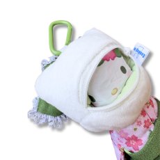 画像6: ハローキティ / HELLO KITTY｜ぬいぐるみエコバッグ 抹茶着物｜サンリオ / Sanrio｜ねこ猫ネコキャットcat (6)