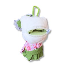 画像5: ハローキティ / HELLO KITTY｜ぬいぐるみエコバッグ 抹茶着物｜サンリオ / Sanrio｜ねこ猫ネコキャットcat (5)