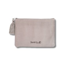 画像8: 【アトリエコテツ / Atelier KOTETSU】クッションポーチ L 　コスメ・ガジェットに♪小物入れ｜LネコBRブラウン｜猫ネコねこcatキャット (8)