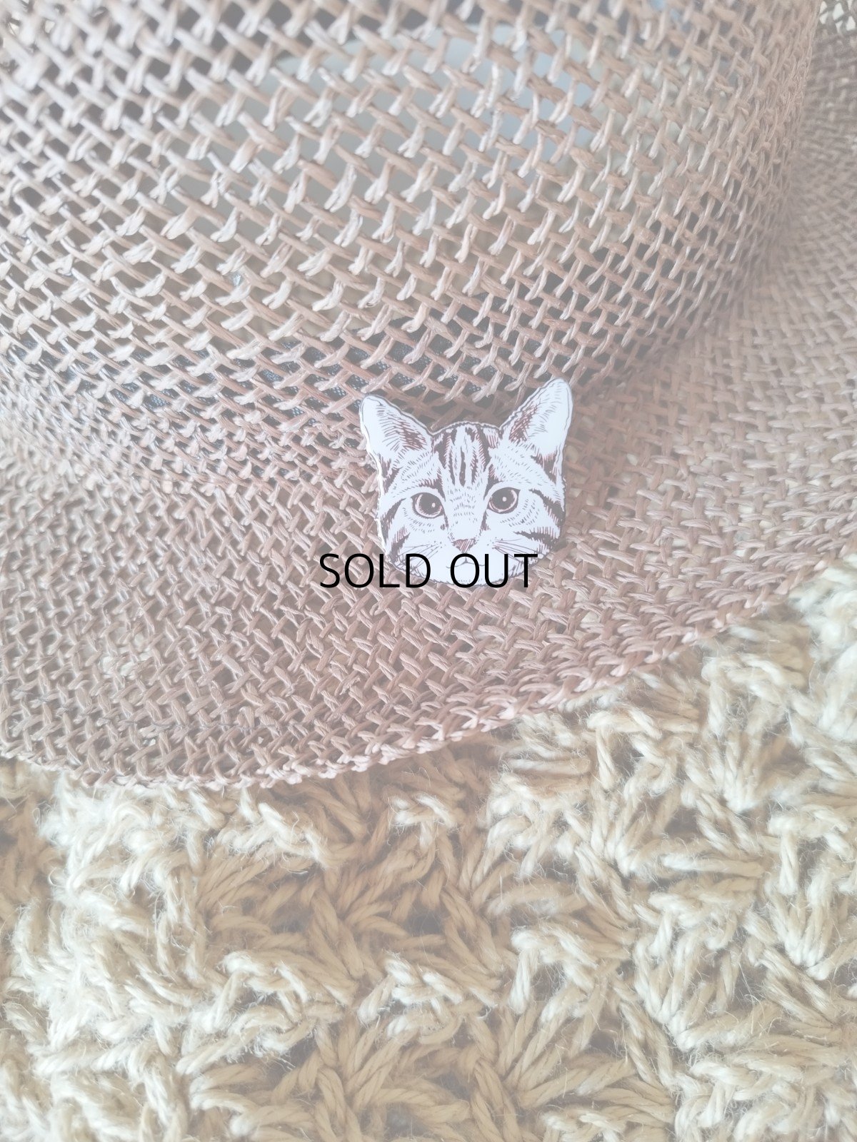 画像3: 【コジマユイ】ねこの顔ピンバッジ(小)|猫顔型ピンバッジ ネコバッジ 猫バッヂ 猫オシャレ雑貨 猫女子 猫柄 猫模様 猫グッズ 猫雑貨 ネコ | 猫 | cat | (3)