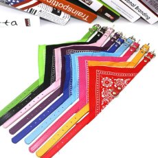 画像8: 国内発送｜ペット用品　ペイズリー柄三角バンダナ首輪｜選べるカラー｜オシャレ可愛い　ハンカチ　記念撮影 (8)